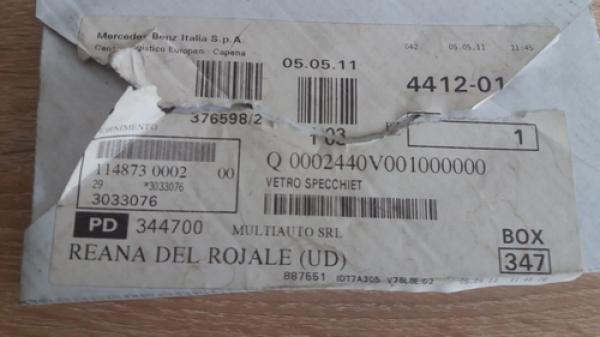 Cable repair kit fog lights right/left (0004547 V007 000 000); Original SMART - Kopie